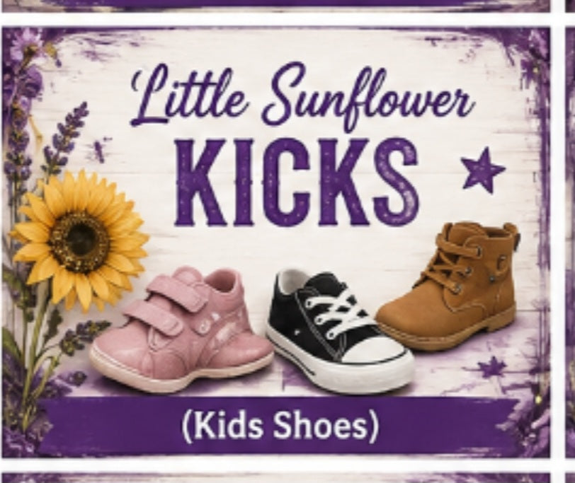 Little Sunflower Kicks( Kids Shoes)