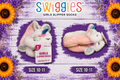 Girls slippers soze 10/11