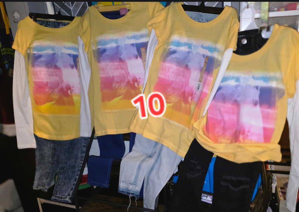 Girls 10 sets