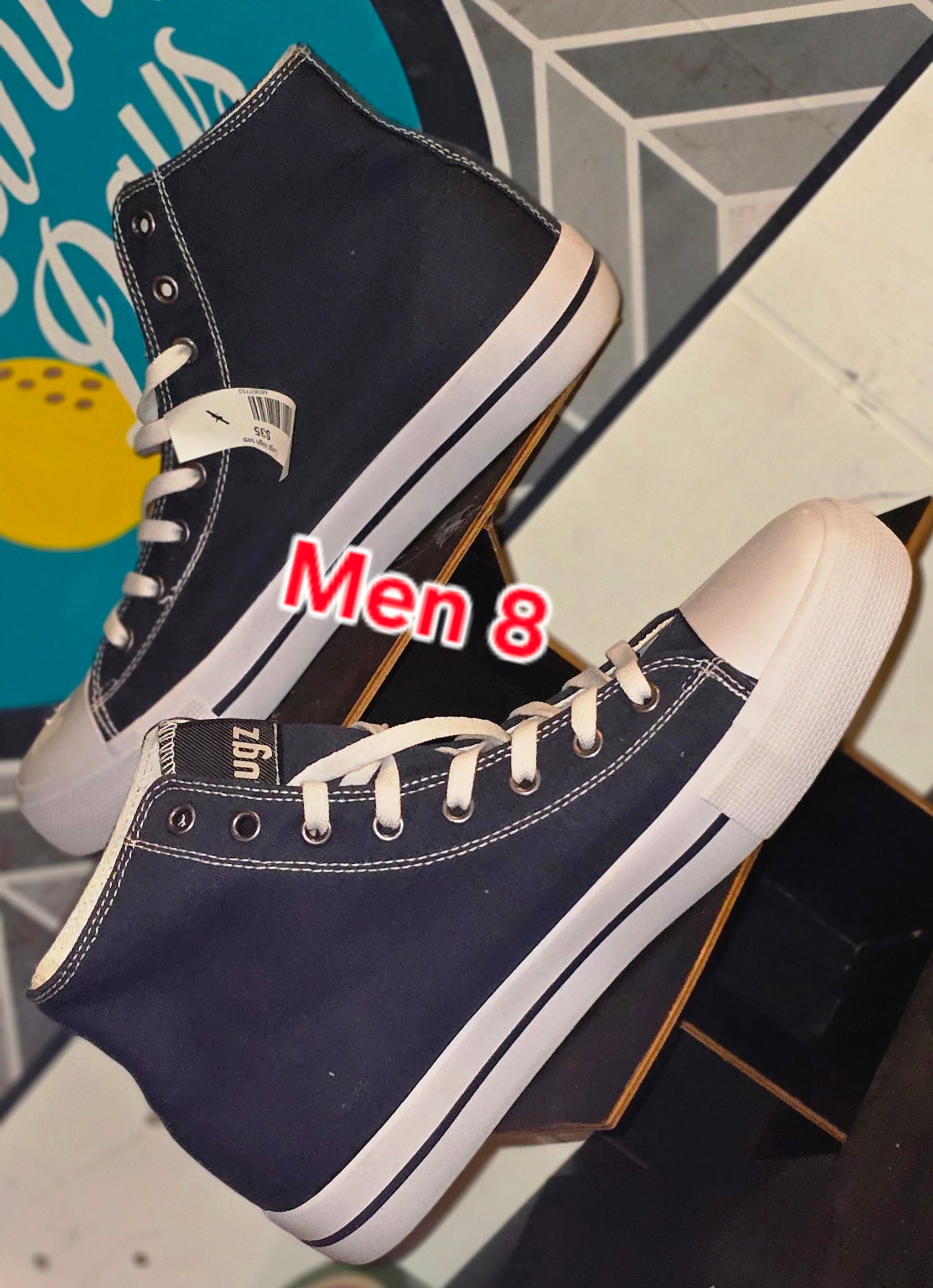 Mens high top lugz