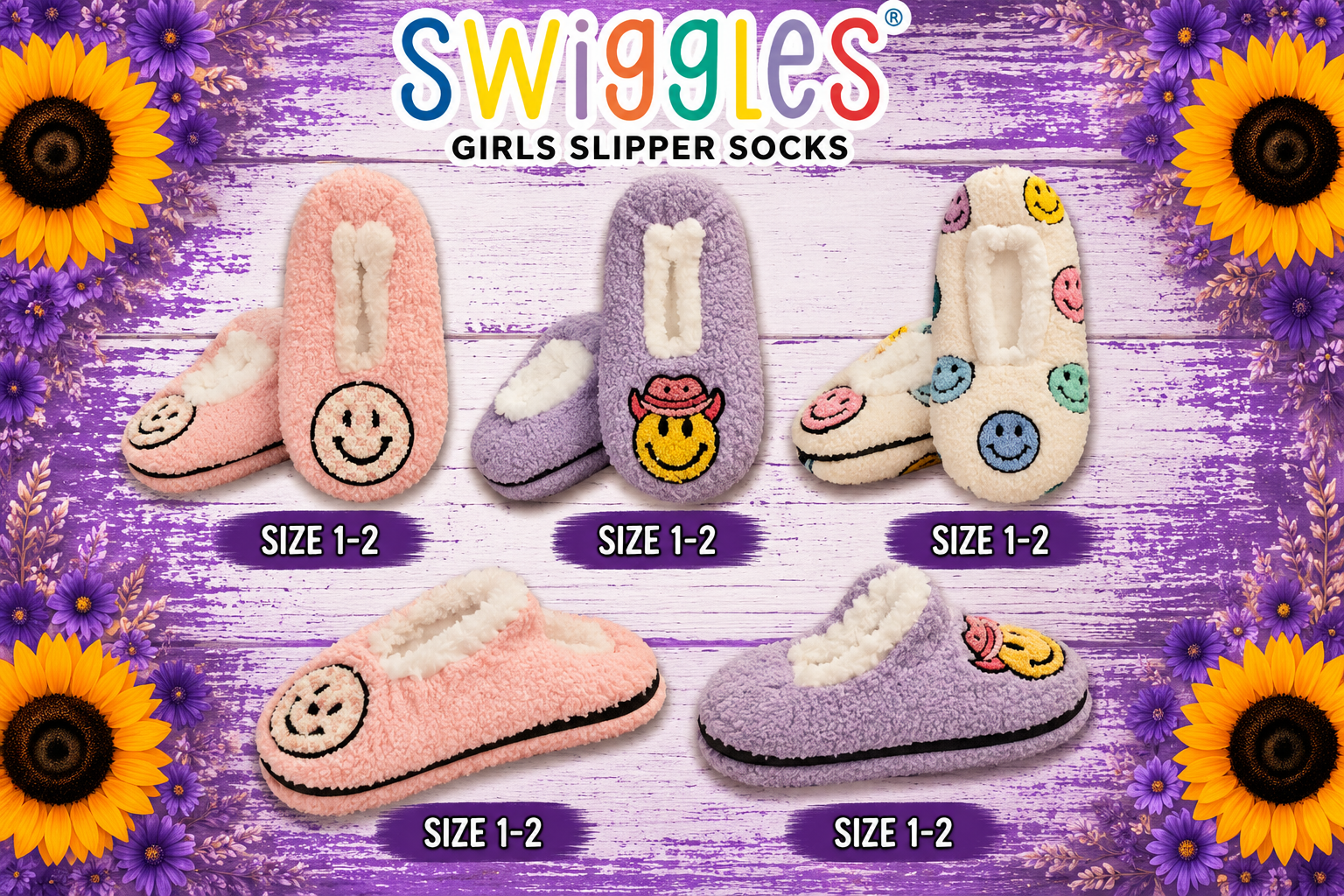 Girls slippers 1-2